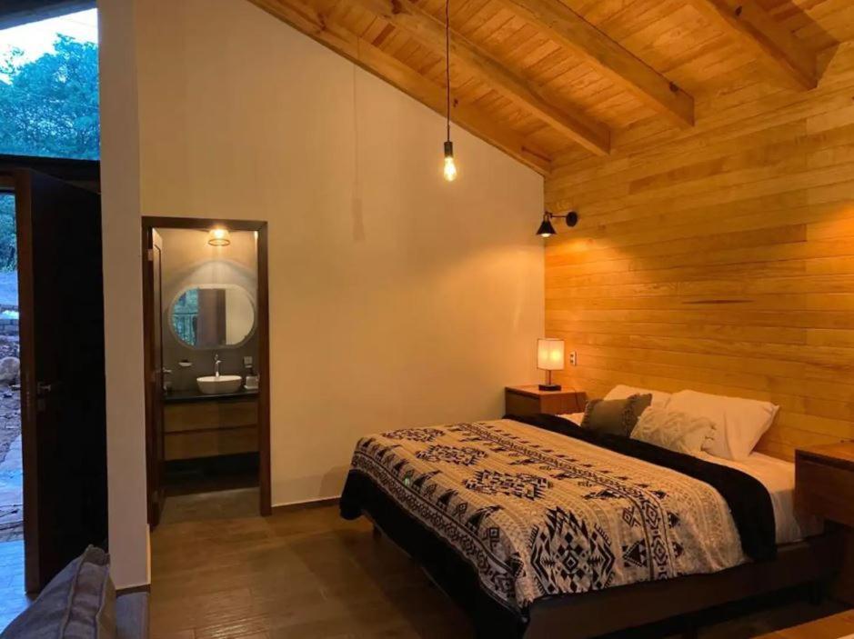 Cabana De Lujo Con Jacuzzi A 10 Min Del Pueblo Mazamitla Exteriör bild